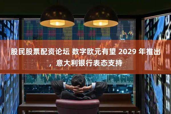 股民股票配资论坛 数字欧元有望 2029 年推出,意大利银行表态支持